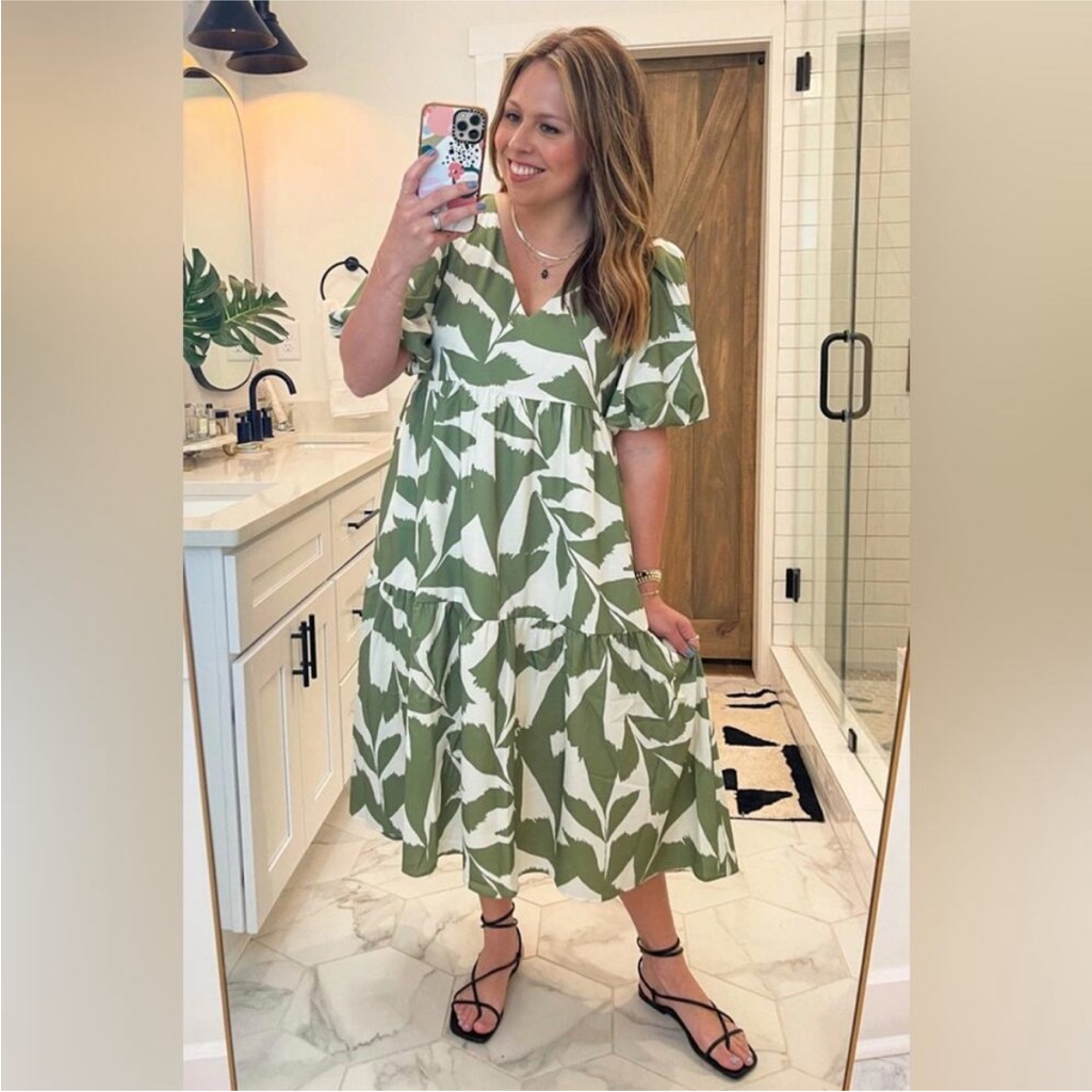 Crosby By Mollie Burch Brawley Dress In Everglades Print